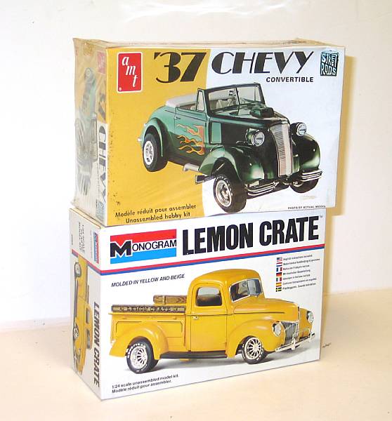 Appraisal: Plastic model truck kits Lot of model truck kits of