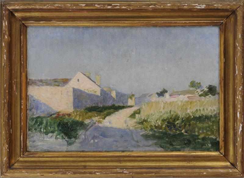 Appraisal: FREDERIC P VINTON - THE ROAD NOT TAKEN GIEN FRANCE