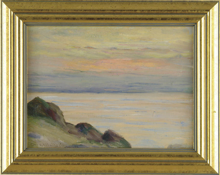 Appraisal: ANNE WELLS MUNGER American - TRANQUIL SUNRISE Oil on canvas