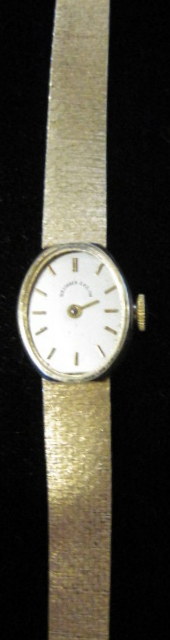 Appraisal: Lady's karat yellow gold wristwatch th century