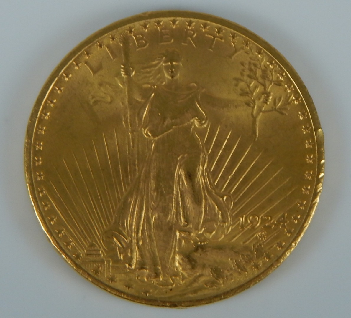 Appraisal: A American gold twenty dollar coin