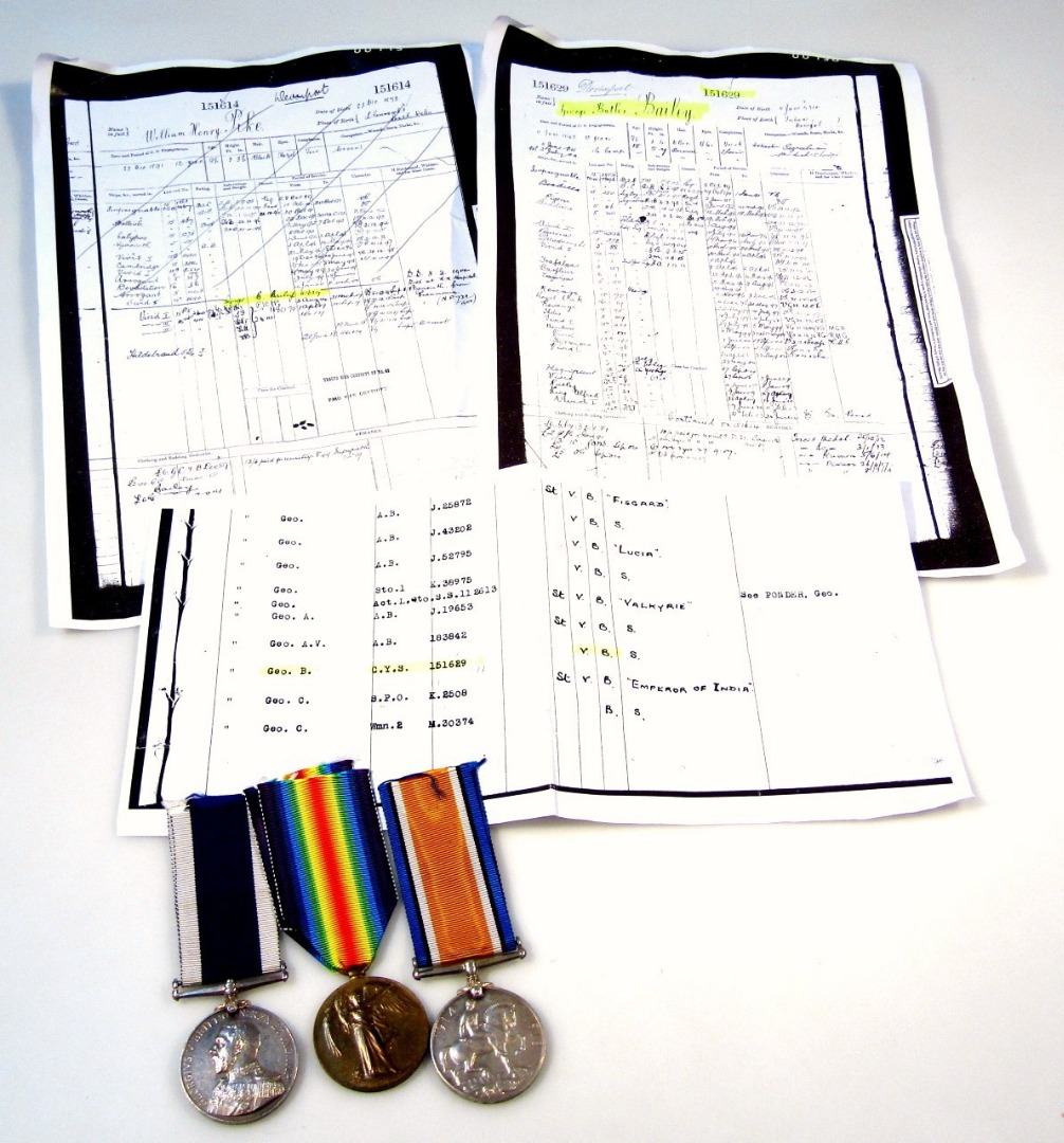 Appraisal: Various medals comprising a Long Service and Good Conduct Medal