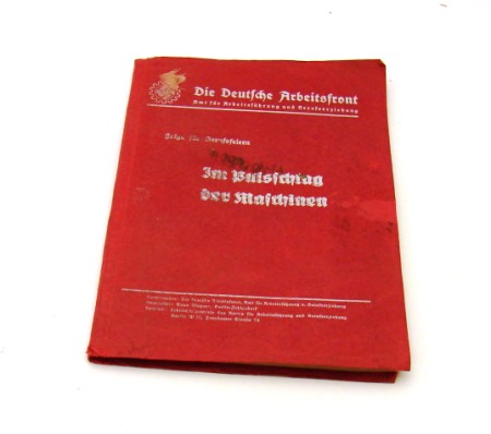 Appraisal: German WWII Deutsche Arbeitsfront DAF folder