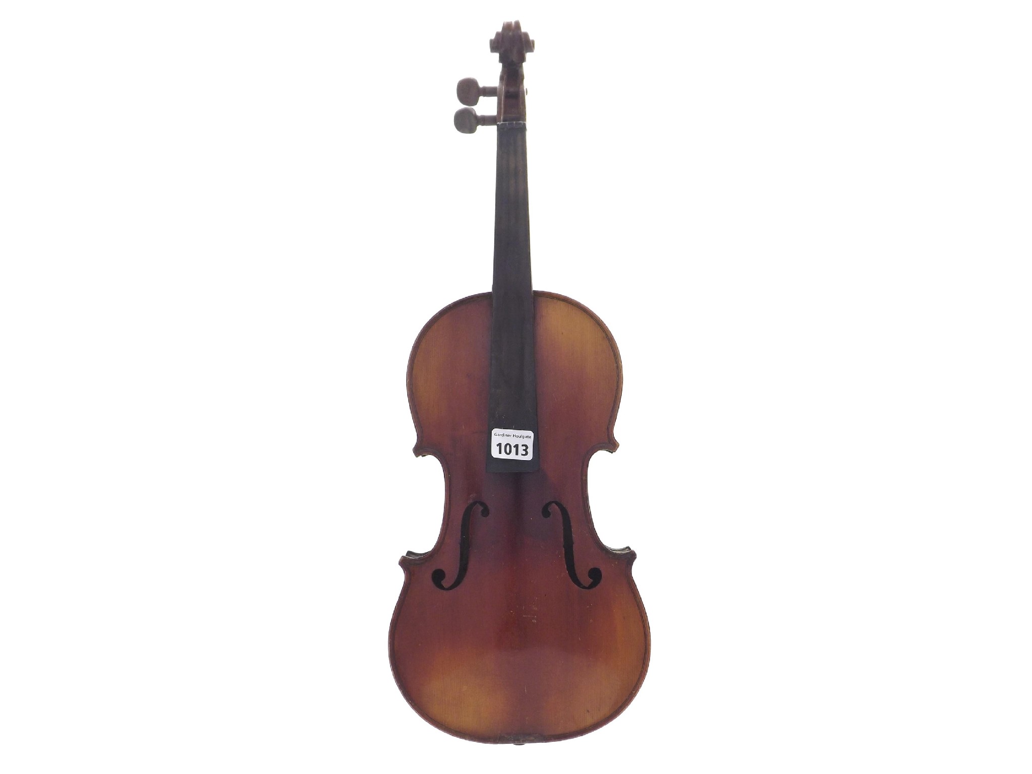 Appraisal: French J T L Stradivari copy violin circa cm