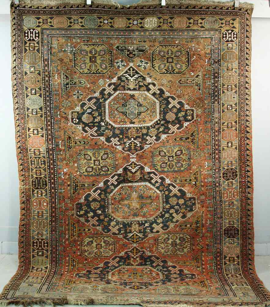 Appraisal: AREA RUG - ' '' x ' '' - Antique