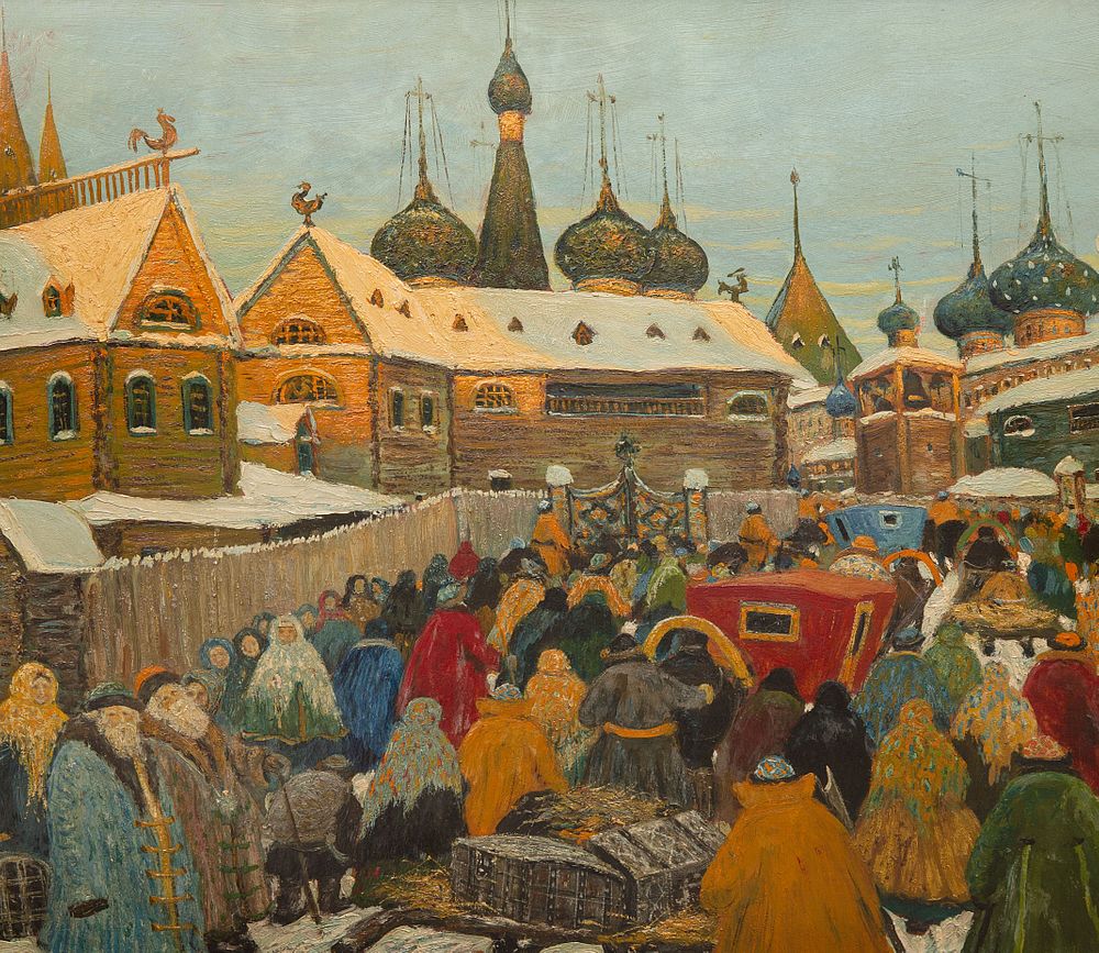 Appraisal: VLADIMIR ARALOV RUSSIAN - VLADIMIR ARALOV RUSSIAN - Old Moscow