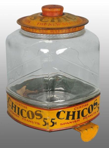 Appraisal: Chicos Spanish Peanut Jar Description No chips but with some