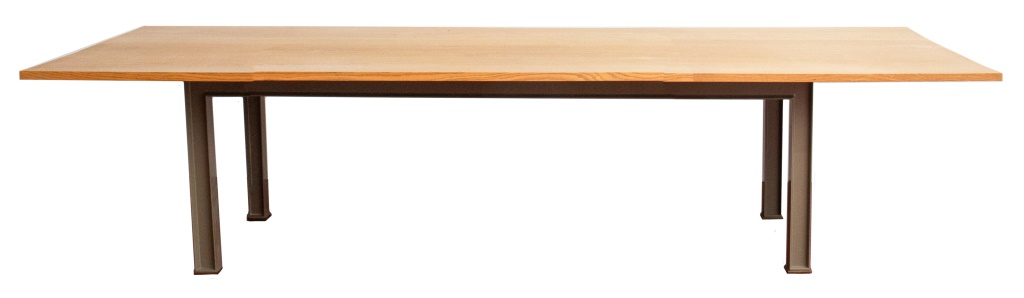 Appraisal: MINIMALIST MODERN LARGE DINING TABLE Minimalist Modern large dining table