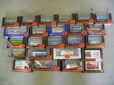 Appraisal: Twenty two E F E bus and coach models and