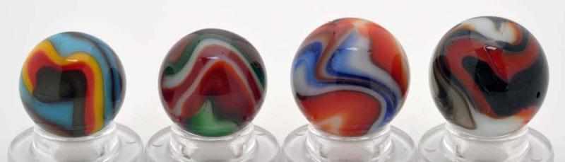 Appraisal: Lot of Peltier Marbles Description Includes a superman a Christmas