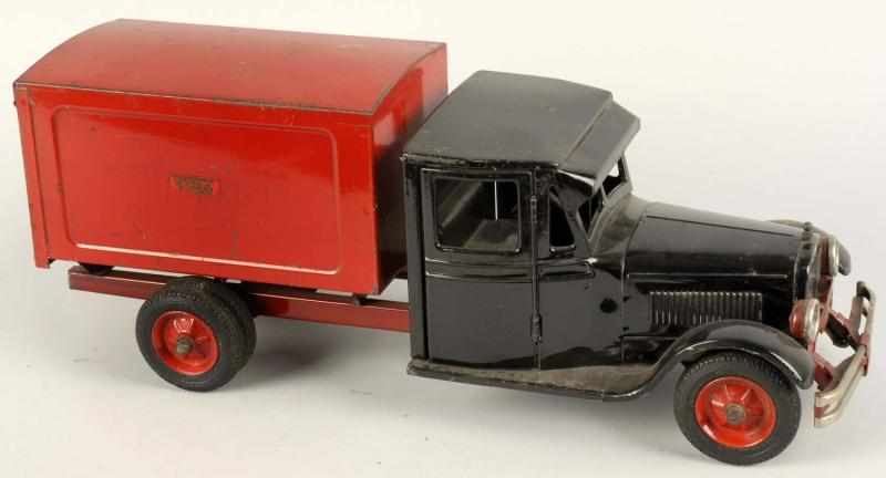 Appraisal: Pressed Steel Buddy L U S Mail Truck Description American