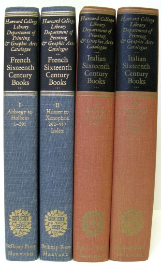 Appraisal: MORTIMER RUTH French th Century Books volumes Italian th Century