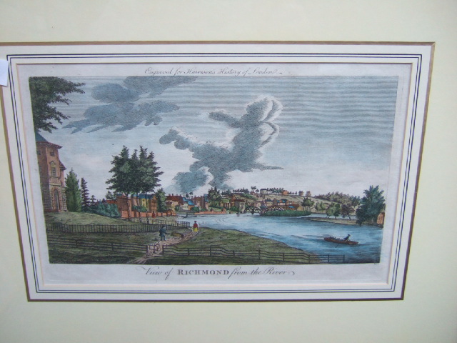 Appraisal: Harrison's History of London A View of Kew from the