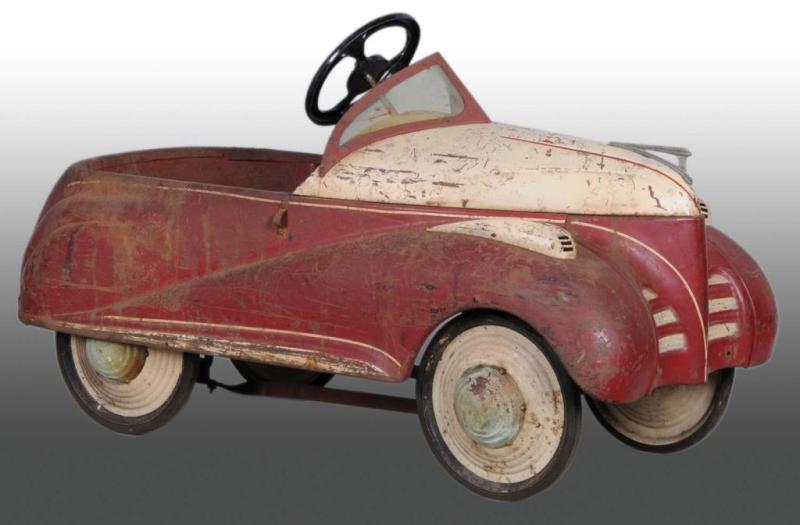 Appraisal: Pressed Steel Steelcraft Zephyr Pedal Car Description Original and complete