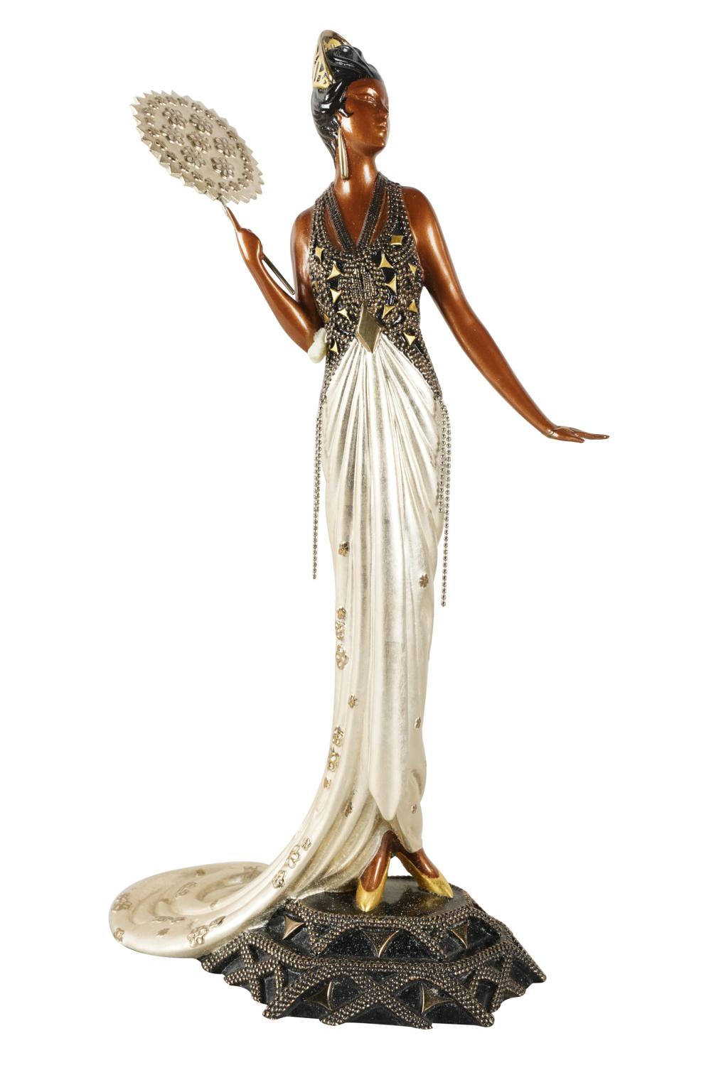 Appraisal: ERTE - FEDORA bronze inscribed Erte C Seven Arts LTD