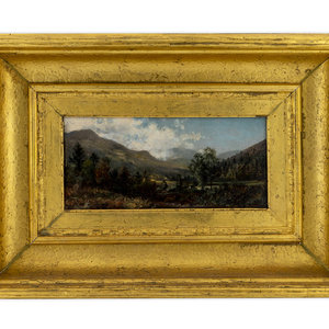 Appraisal: Attributed to William Henry Hilliard American - Franconia Notch White