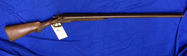 Appraisal: Acme Arms Company Belgium double barrel hammer shotgun ga bbls