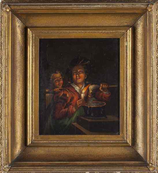 Appraisal: after Godfried Schalcken Dutch The Candleoil on canvas unsigned mid