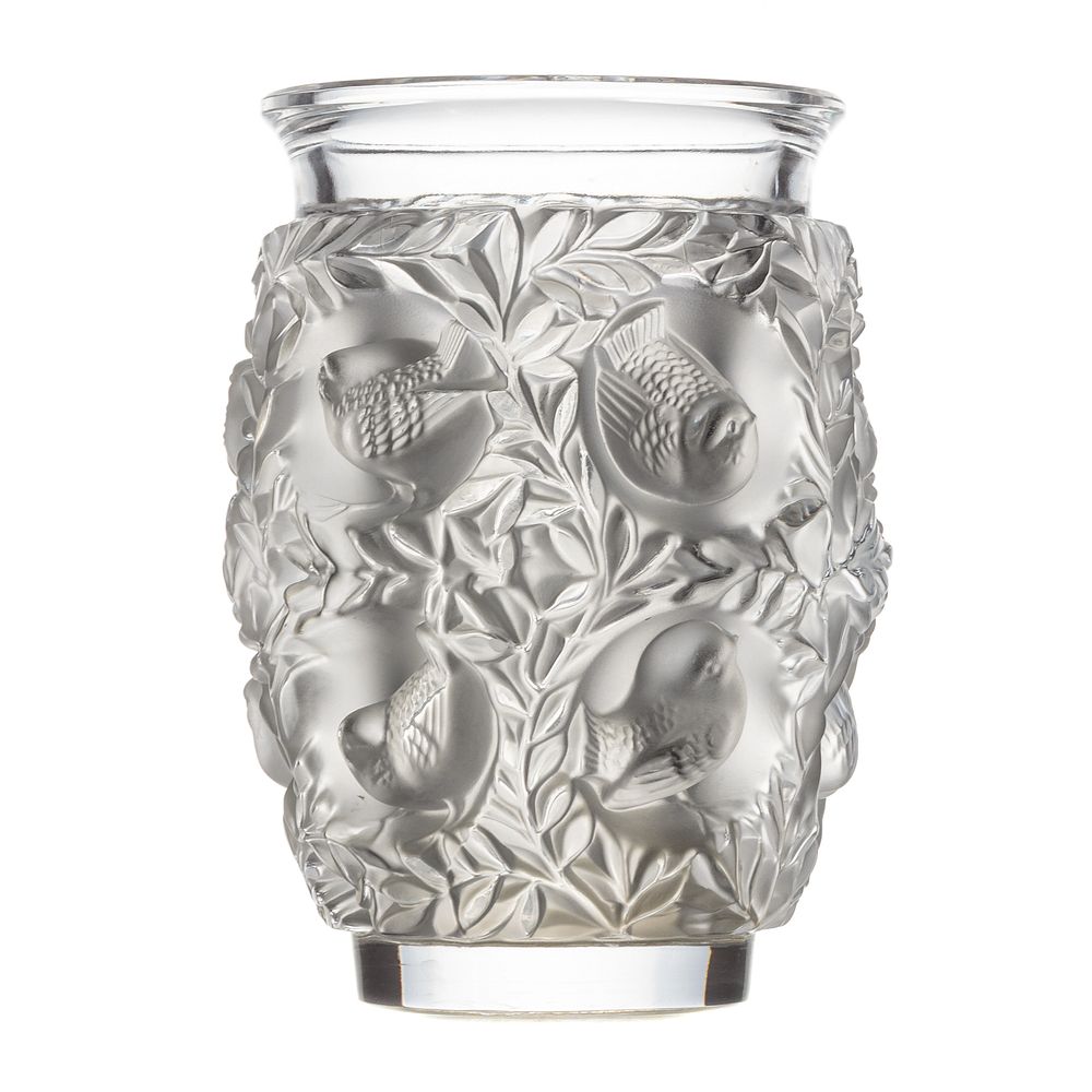 Appraisal: Lalique Crystal Bagatelle Vase Inscribed Lalique France in H Condition