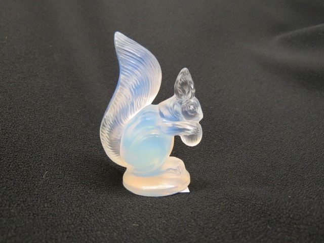 Appraisal: Sabino Opalescent Glass Figurine of a Squirrel excellent