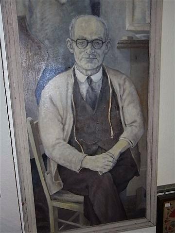 Appraisal: KENNEDY th Century A portrait of a tailor seated oil