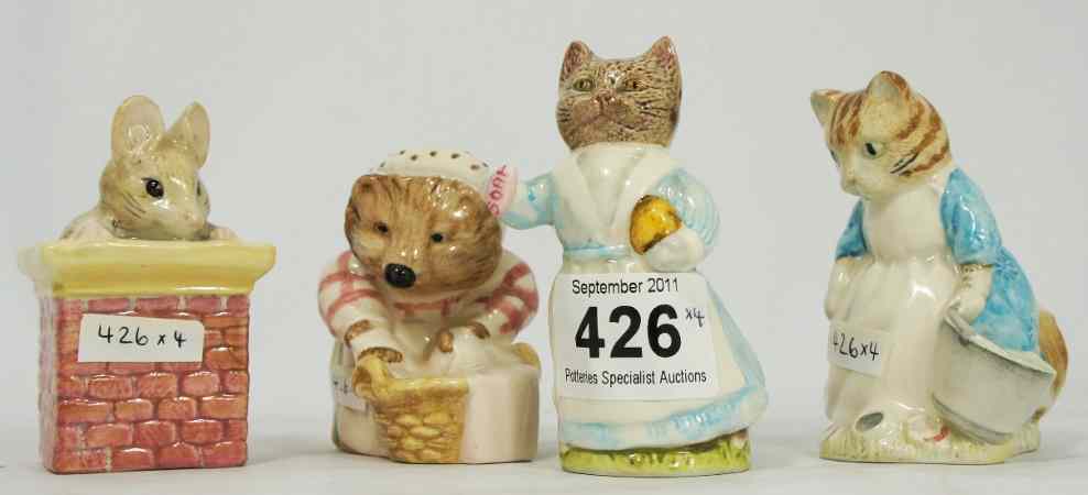 Appraisal: Royal Albert Beatrix Potter Figures Tom Thumb Tabbitha Twitchett Mrs