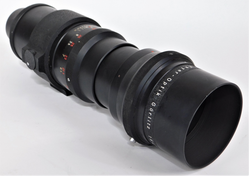 Appraisal: MEYER BLACK TELEMEGOR LENS MM F Meyer - Optik G