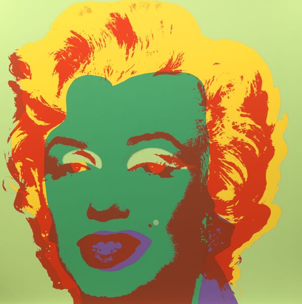 Appraisal: ANDY WARHOL FOR SUNDAY B MORNING AMERICAN - x Marilyn