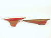 Appraisal: POND MODEL HULLS - Two early th C pond model