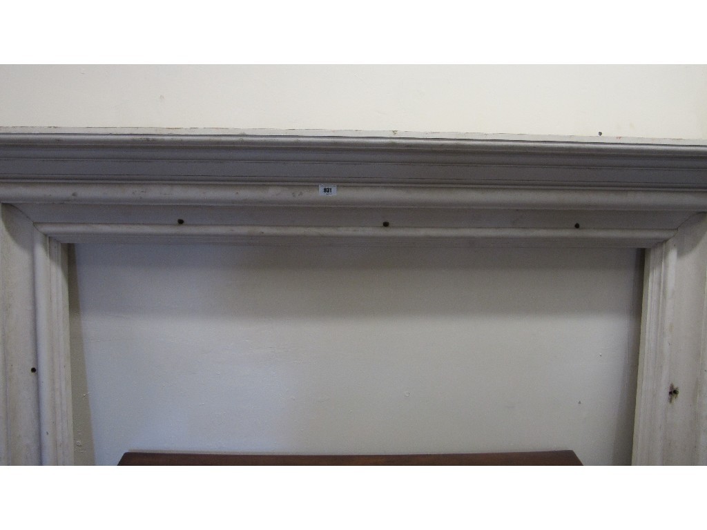 Appraisal: Painted fire surround Provenance Viscount Strathallan Stobhall