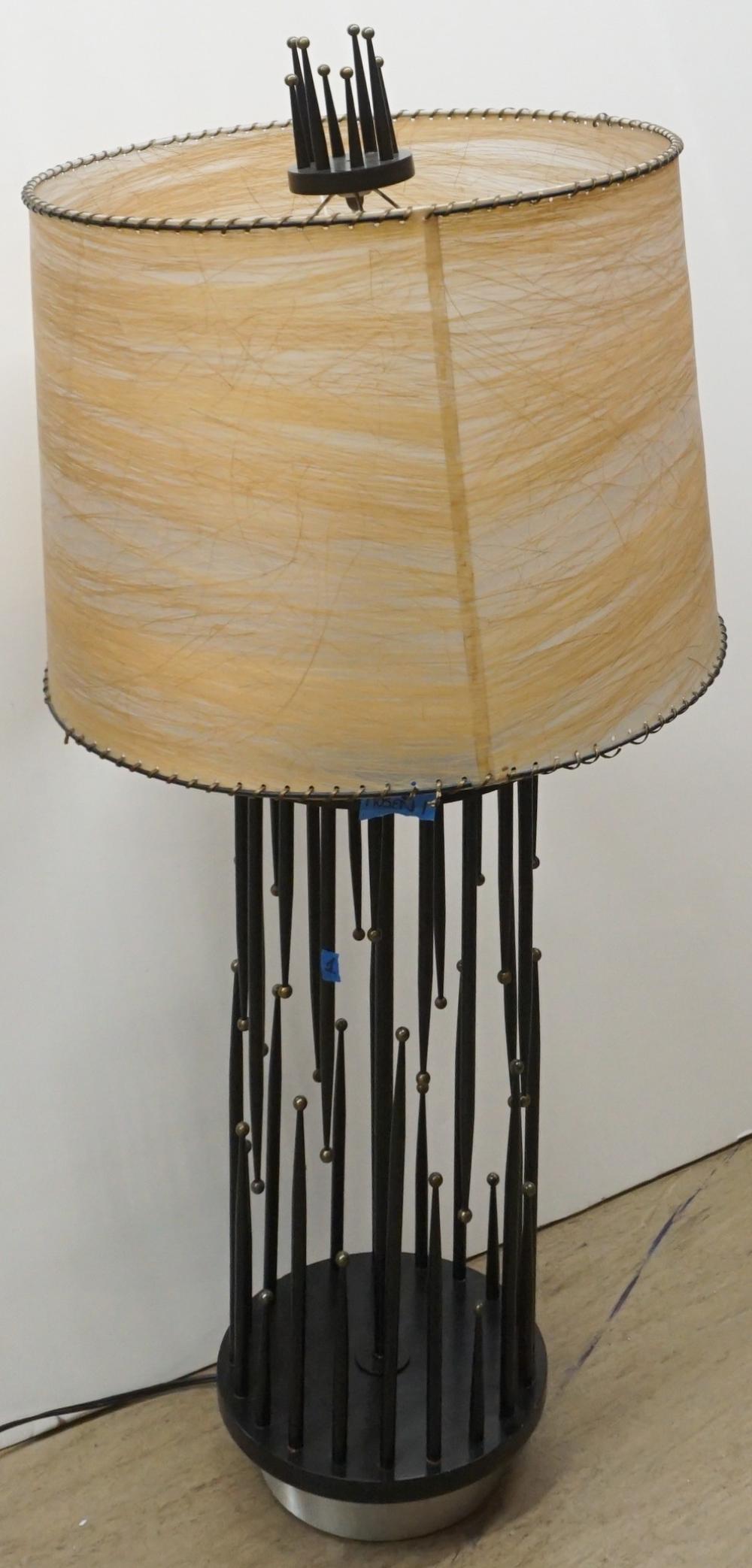 Appraisal: CONTEMPORARY STALACTITE STYLE TABLE LAMP H OVERALL IN CM Contemporary