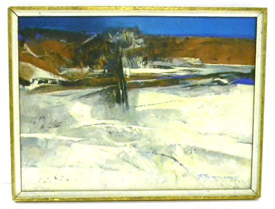 Appraisal: Paul Warren Zimmerman American - ''Winter Eventide '' signed LR