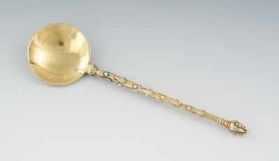 Appraisal: A Gold Washed Spoon Mark of George William Adams London