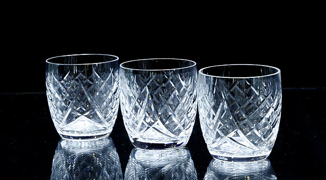 Appraisal: A set of twelve Waterford whiskey glasses