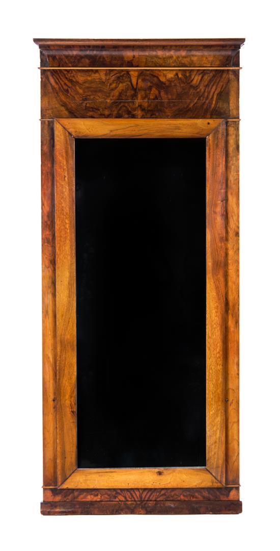 Appraisal: Sale Lot An Empire Mahogany Pier Mirror th century having