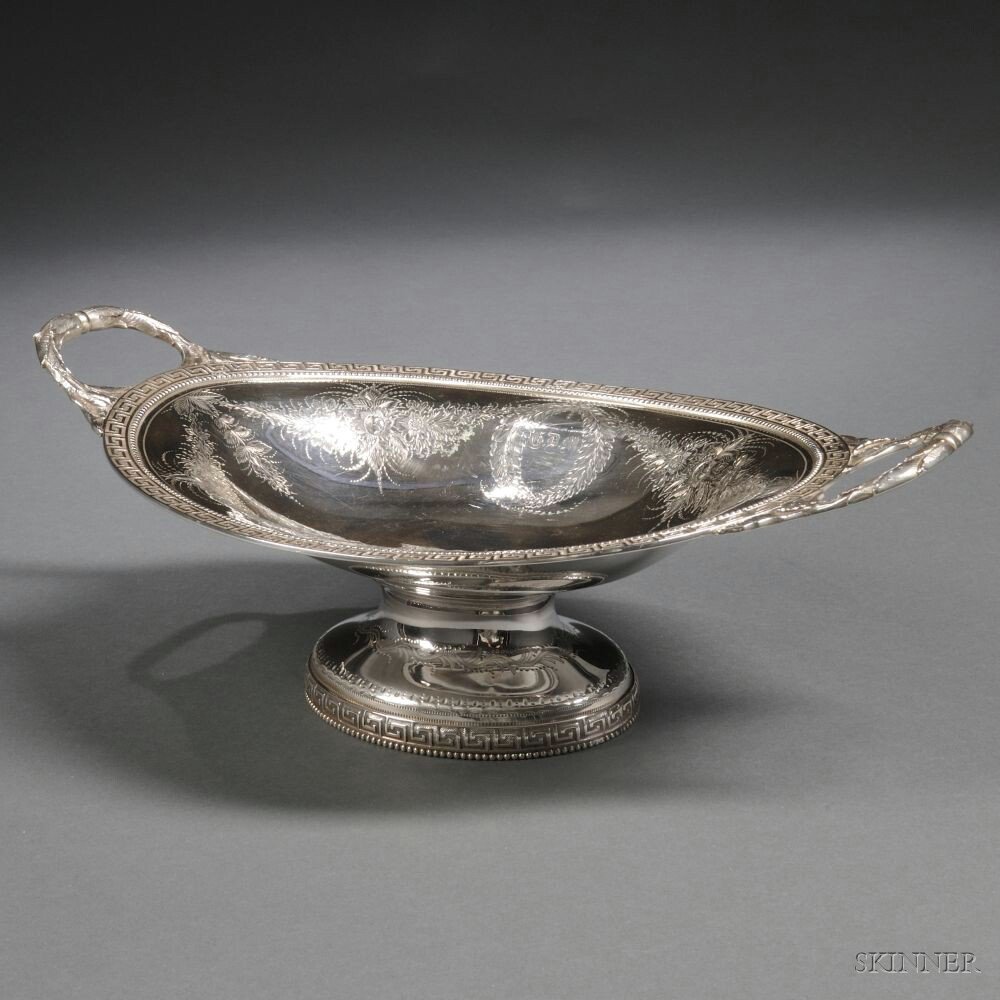 Appraisal: Gale Willis Sterling Silver Center Bowl New York - ovoid