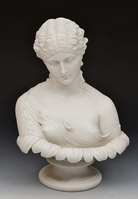 Appraisal: Parian Art Union of London modelof 'Clytie' cm