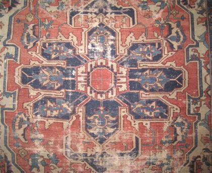 Appraisal: Heriz carpetnorthwest persia late th century