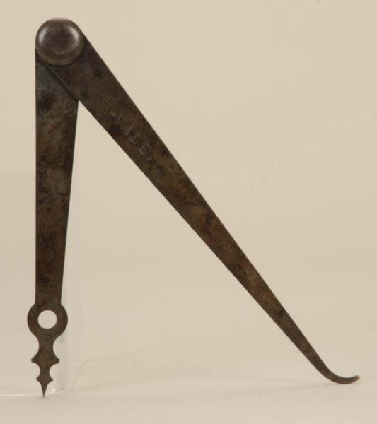 Appraisal: Steel Calipers By H Vale Description th Century Science Instrument