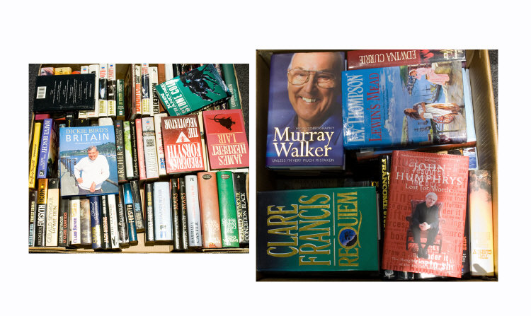 Appraisal: Books Collection Of Approx Signed Autographed And Dedicated Books To