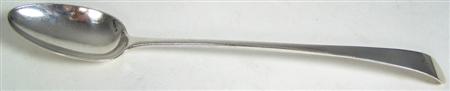 Appraisal: Unascribed - a Colonial Scottish provincial stuffing spoon marked I