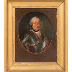 Appraisal: German School th Century Portrait of Ludwig Gottfried R dt