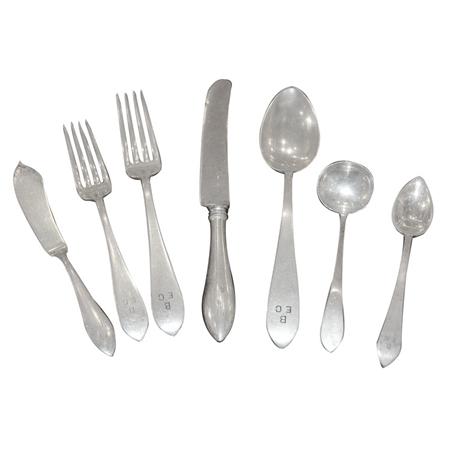 Appraisal: Assembled Set of Sterling Silver Flatware Estimate nbsp nbsp nbsp