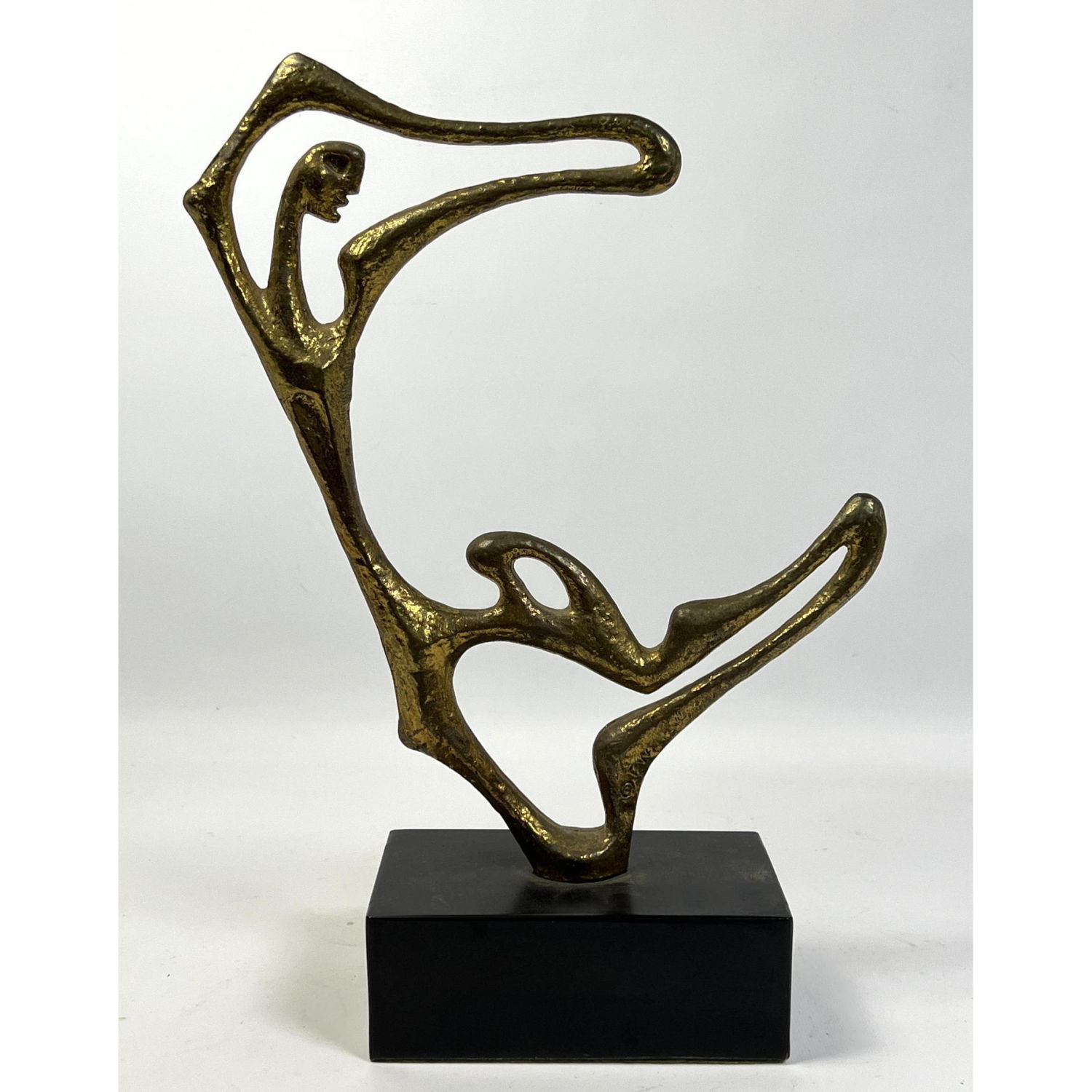 Appraisal: Frederick Weinberg Modernist Sculpture Dancer Marked Dimensions H inches W