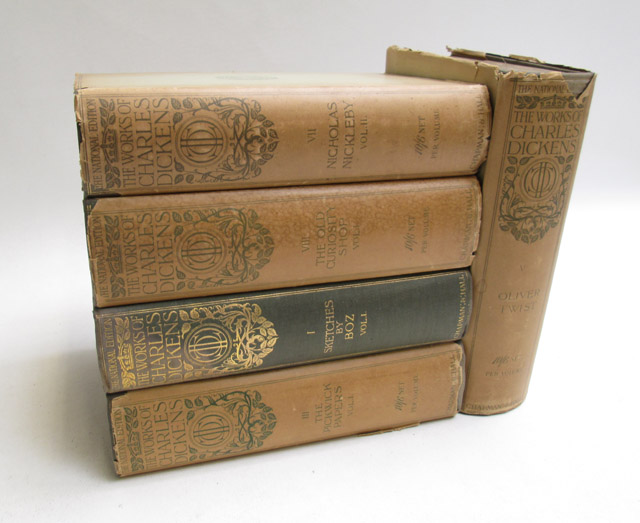 Appraisal: THE WORKS OF CHARLES DICKENS volume set Chapman Hall Limited