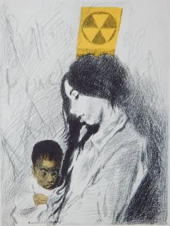 Appraisal: Raphael Soyer lithograph Raphael Soyer American - - ''Mother and