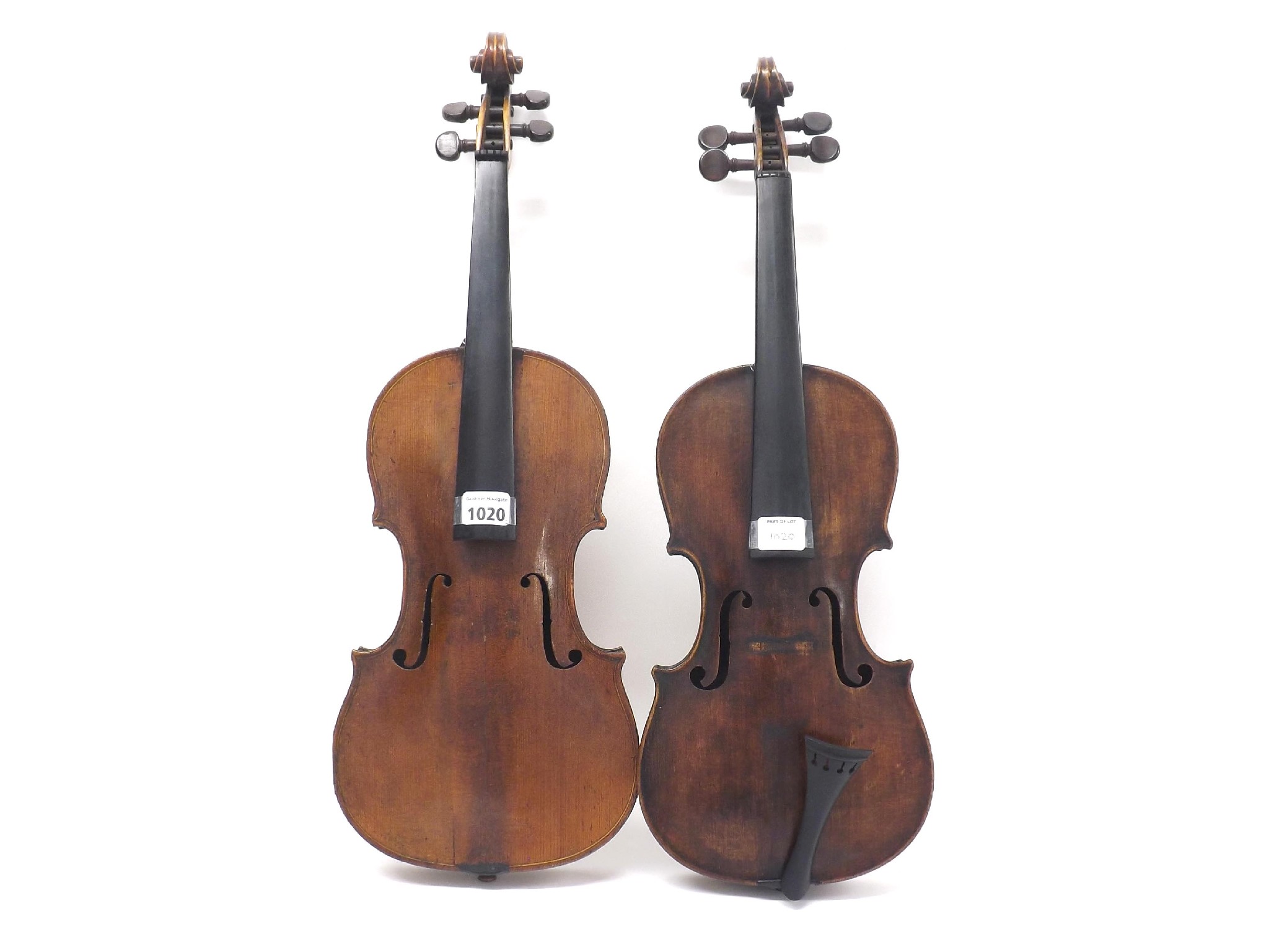 Appraisal: French violin branded Nicolas Mathieu below the button cm also