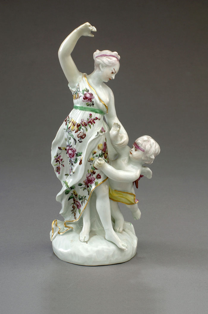 Appraisal: DERBY PORCELAIN FIGURAL GROUP OF VENUS AND CUPID CIRCA -