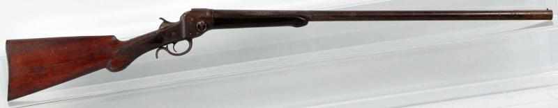 Appraisal: Hopkins Allen Falling Block Shotgun Description Cal GA Barrel length