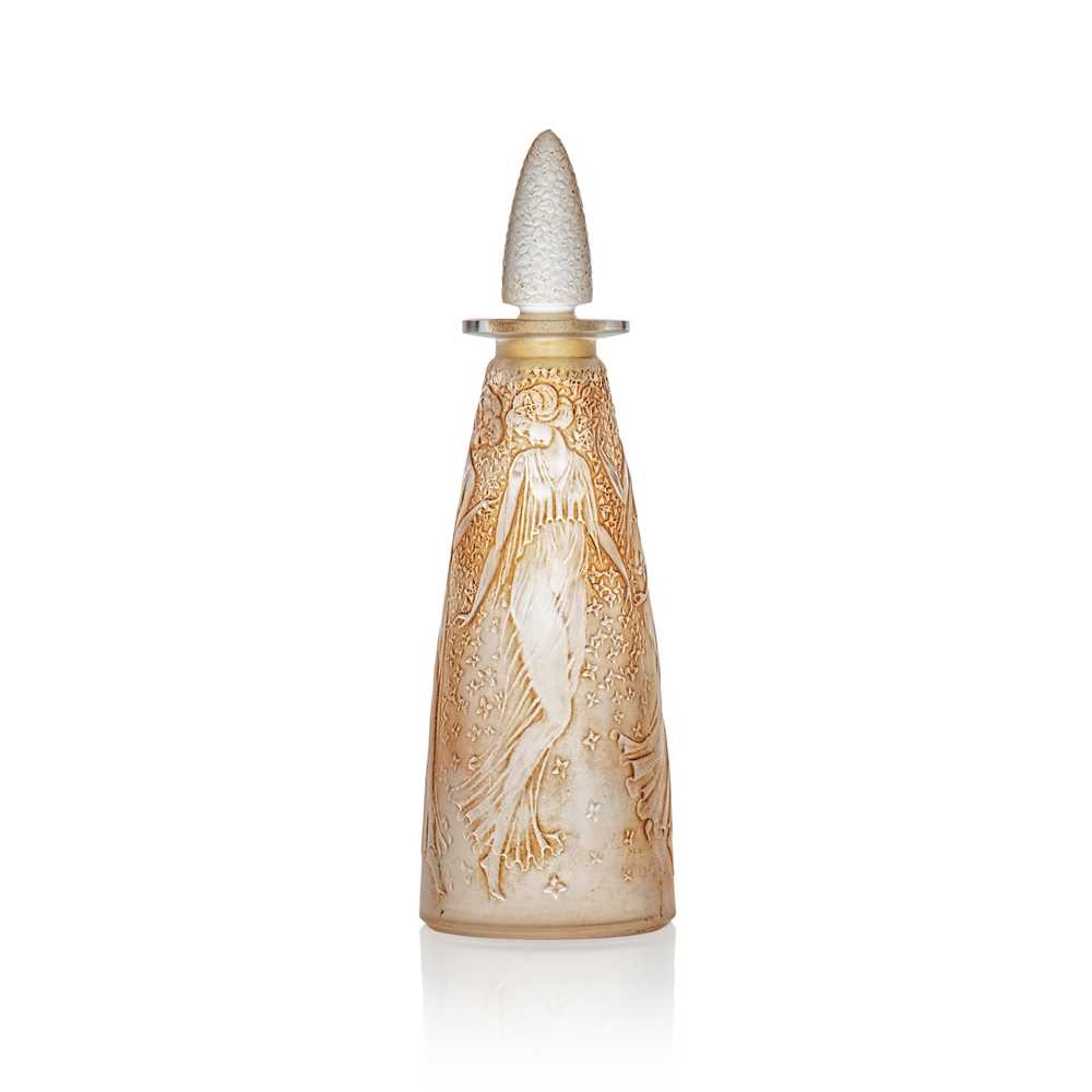 Appraisal: REN LALIQUE FRENCH - PO SIE D ORSAY SCENT BOTTLE